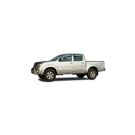 Body Clading Toyota Vigo/hilux -  painted - vč laku  (plasty na ochranu dveří)