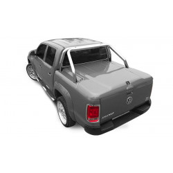 Pro-Form VW Amarok Sportlid II cover, with Pro-Form Styling bar, painted