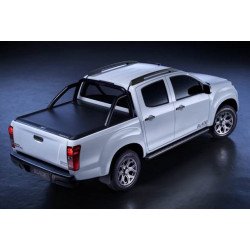 Mountain Top černá hliníková roleta pro Ford Ranger Double cab