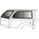 Ford F-150 2015- Hardtop CKT Windslide  5,5ft