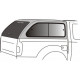 Hardtop CKT Windows II pro Nissan Navara D40 DC Long