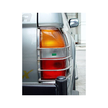 Tail Light Guards Stainless Steel for Mitsubishi L200.MK.4 L200 old