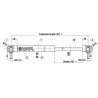 Písty CKT 04 - 300N pro  model Work II / Windows II - Tailgate